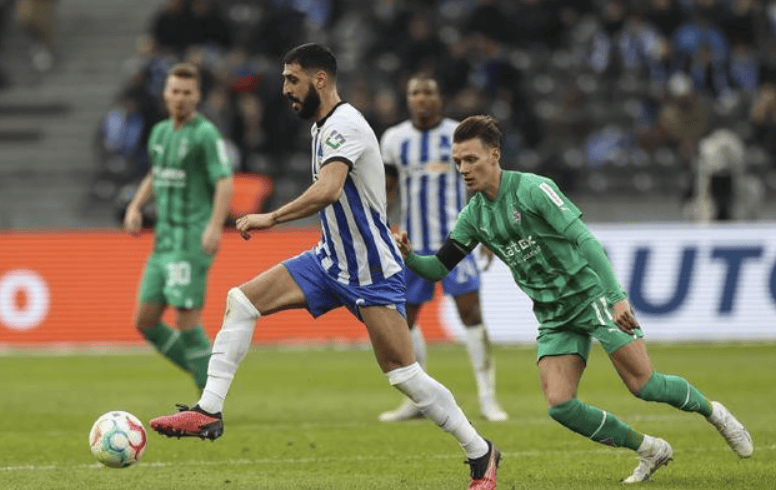 柏林赫塔客场失球不敌对手出局