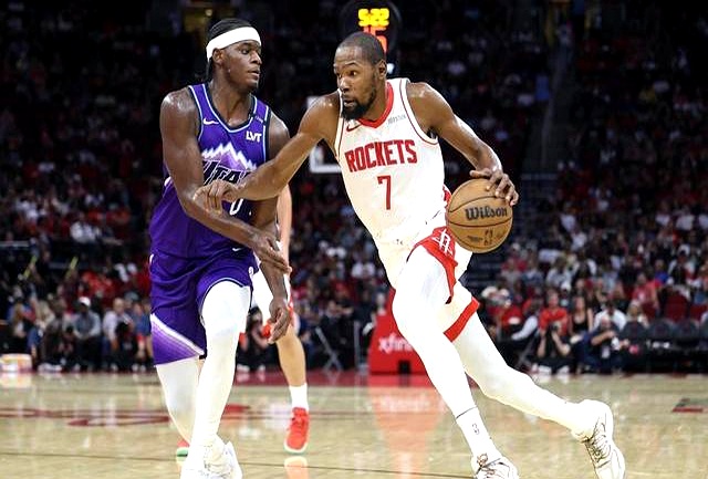 爵士逆转勇士，杜兰特带队取胜